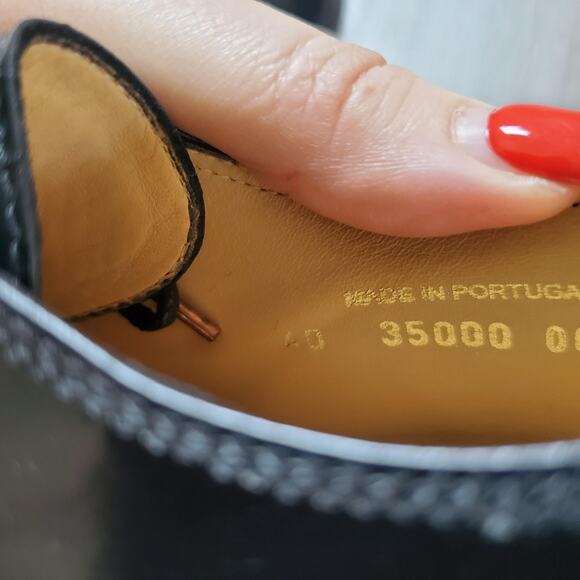 The Office of Angela Scott Shoes Miss Button Deltoy Women 40 Oxford Heels Witch - Picture 13 of 16